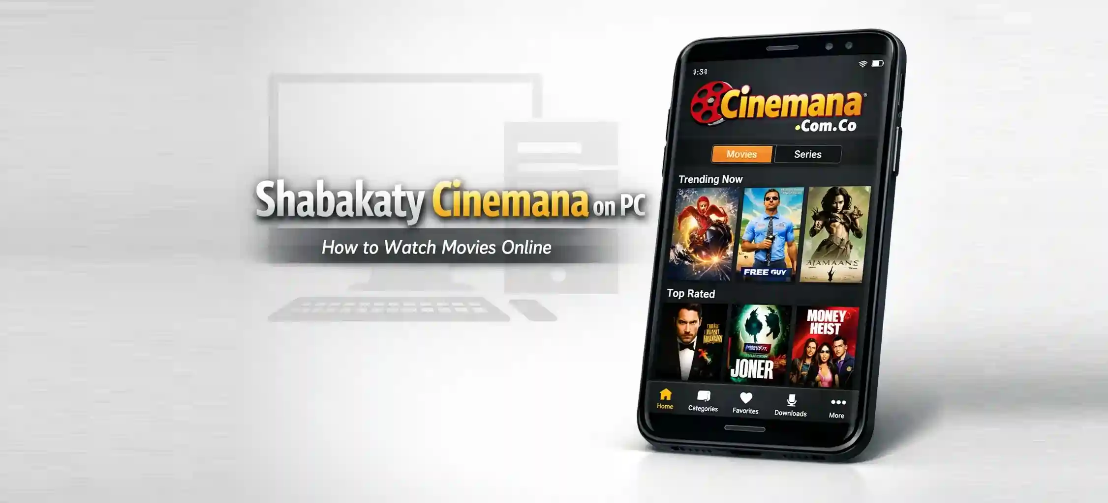 Shabakaty Cinemana su PC: come guardare film online