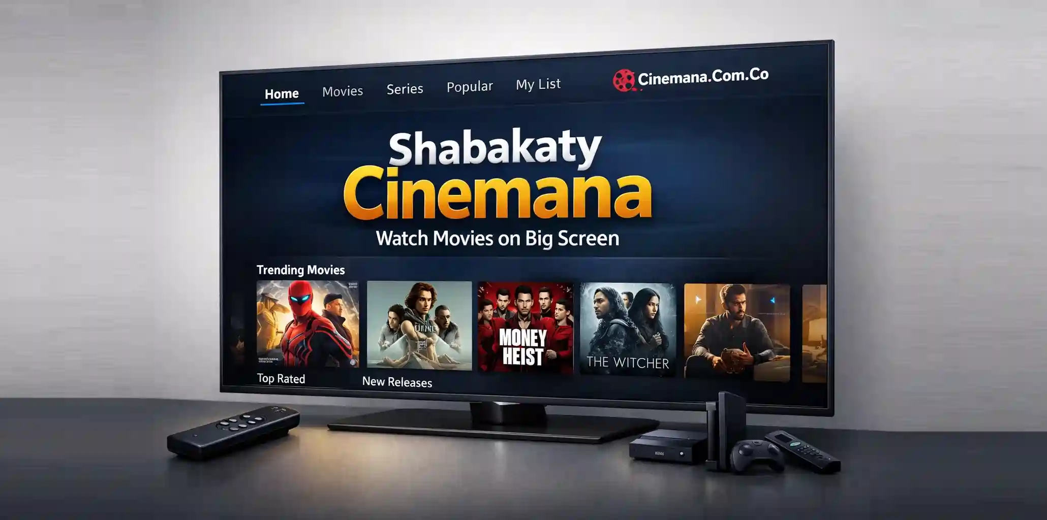 Shabakaty Cinemana su Smart TV Guarda film sul grande schermo